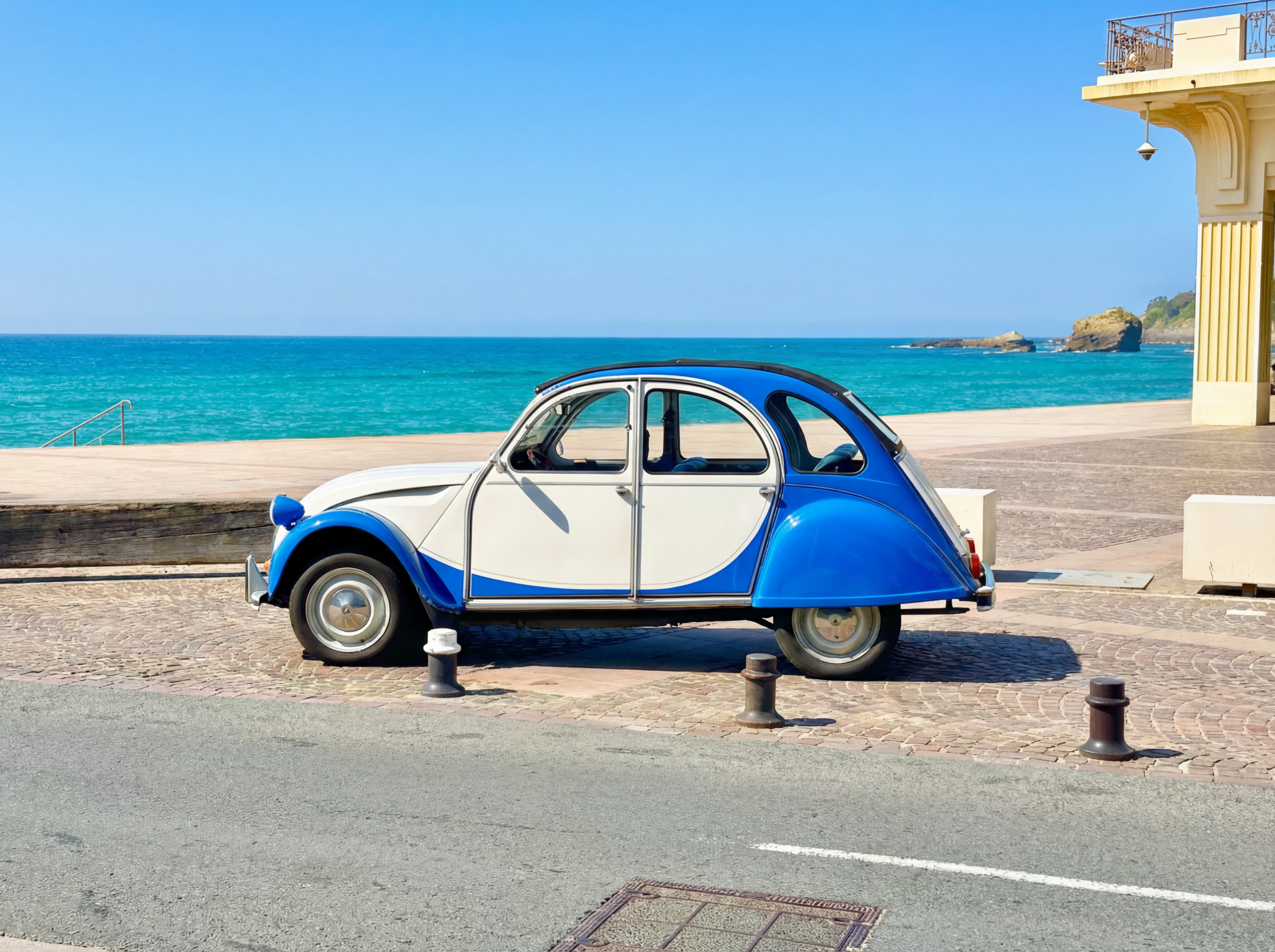 Biarritz en 2CV